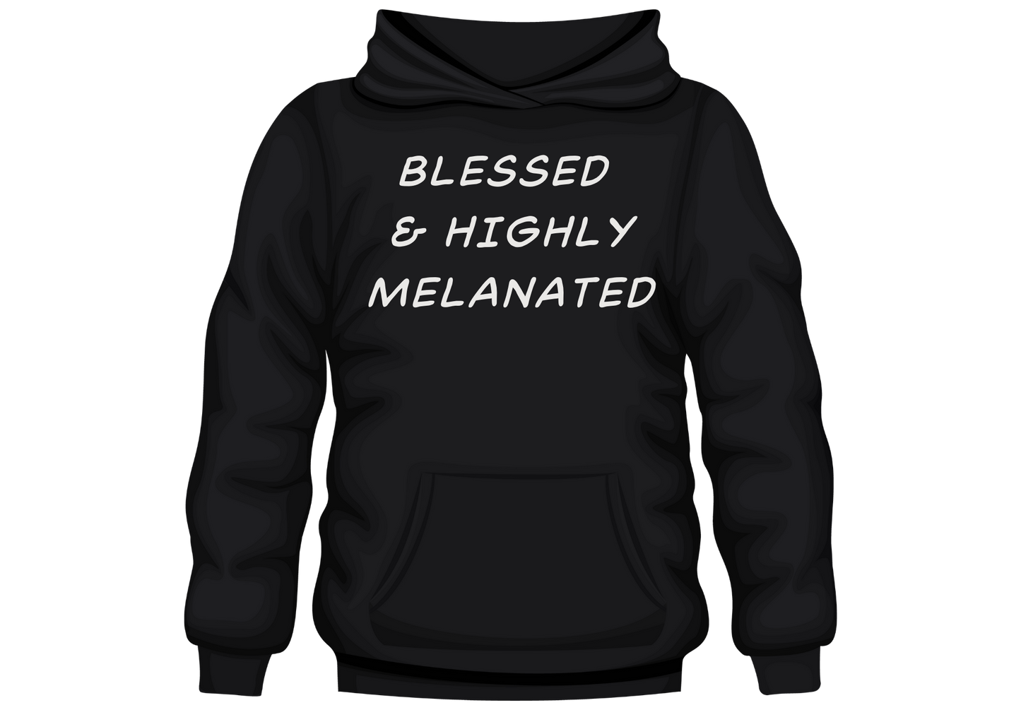 Melanin & Blessings Tee/Hoodie